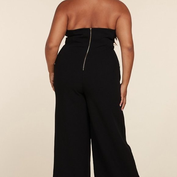 NWT Plus Size Haltered Jumpsuit - Sizes 1x - 4x - Picture 3 of 6